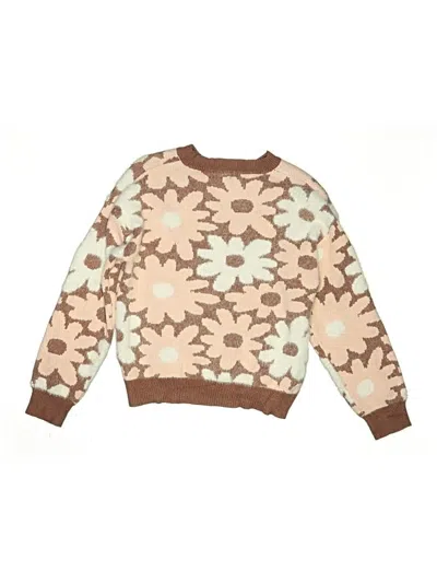 Pre-owned Art Class Kids' Pullover Sweater In Brown