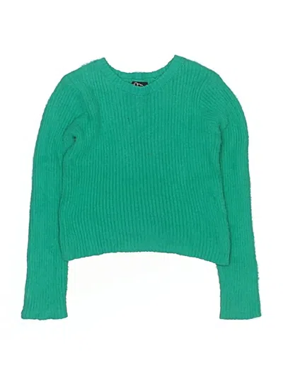 Pre-owned Art Class Kids' Pullover Sweater In Green