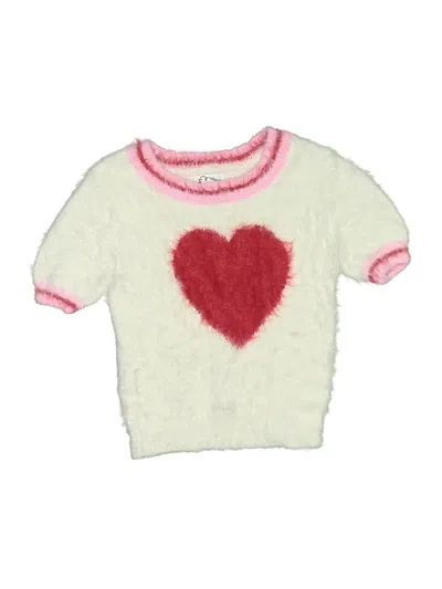 Pre-owned Art Class Kids' Pullover Sweater In Ivory