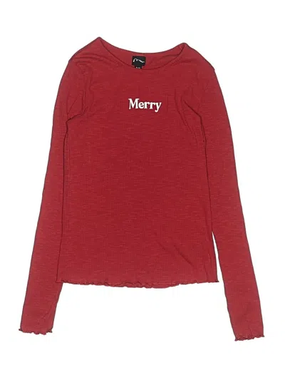 Pre-owned Art Class Kids' Pullover Sweater In Red