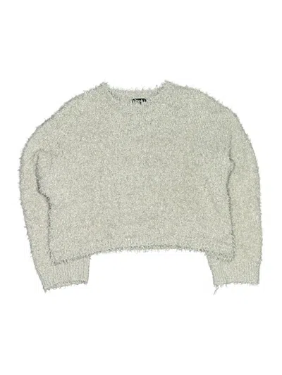 Pre-owned Art Class Kids' Pullover Sweater In Silver