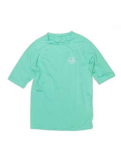 Pre-owned Art Class Kids' Rash Guard In Green