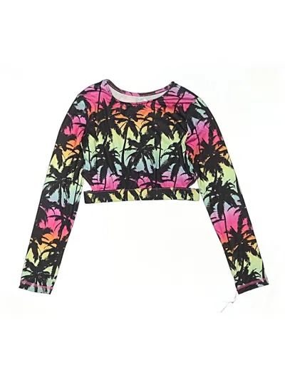 Pre-owned Art Class Kids' Rash Guard In Pink