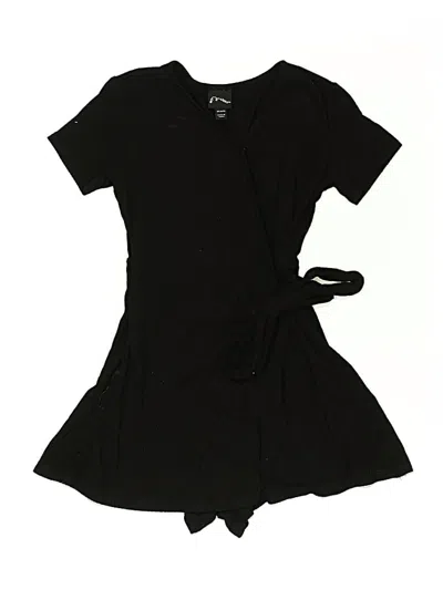 Pre-owned Art Class Kids' Romper In Black