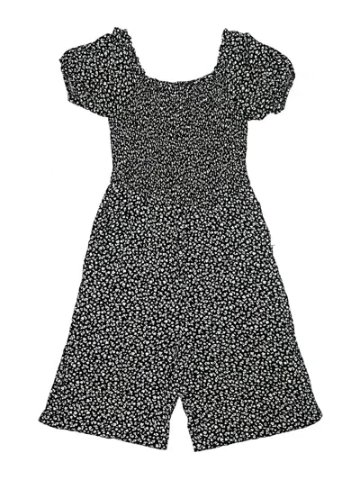 Pre-owned Art Class Kids' Romper In Black