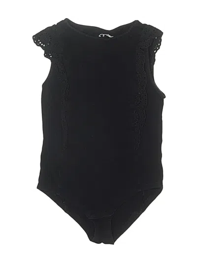 Pre-owned Art Class Kids' Short Sleeve Onesie In Black
