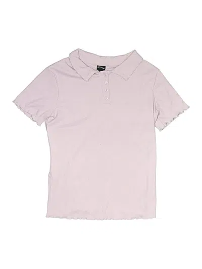 Pre-owned Art Class Kids' Short Sleeve Polo Shirt In Pink