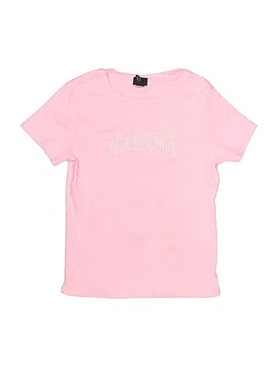 Pre-owned Art Class Kids' Short Sleeve T-shirt In Pink