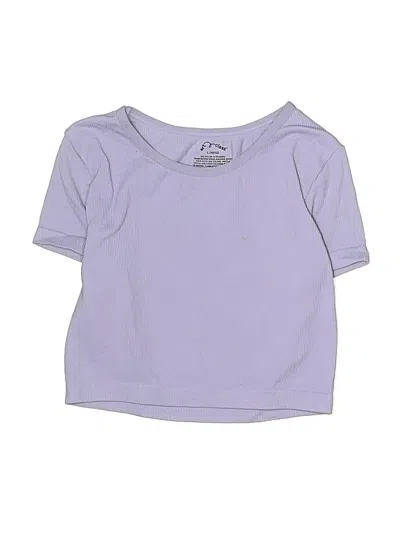 Pre-owned Art Class Kids' Short Sleeve T-shirt In Purple