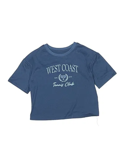 Pre-owned Art Class Kids' Short Sleeve T-shirt In Blue