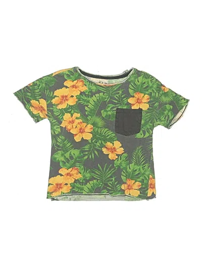 Pre-owned Art Class Kids' Short Sleeve T-shirt In Green