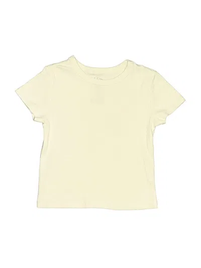 Pre-owned Art Class Kids' Short Sleeve T-shirt In Ivory