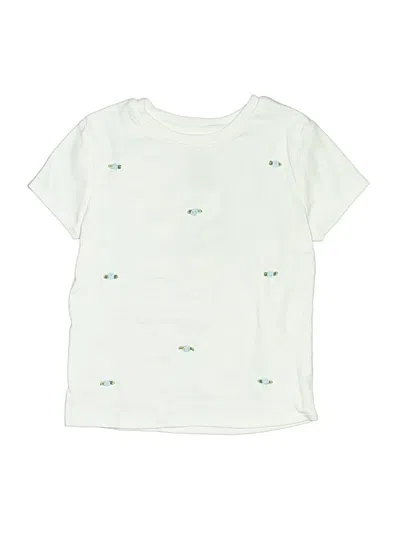 Pre-owned Art Class Kids' Short Sleeve T-shirt In Ivory