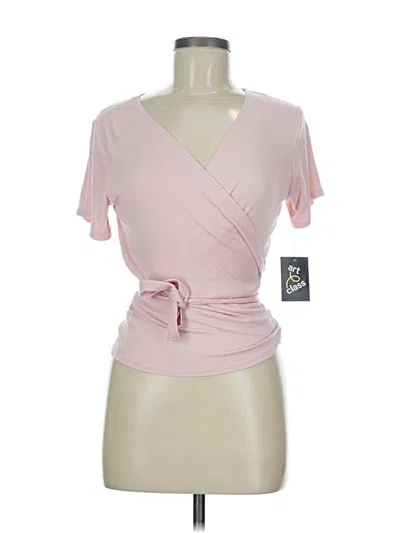 Pre-owned Art Class Kids' Short Sleeve T-shirt In Pink