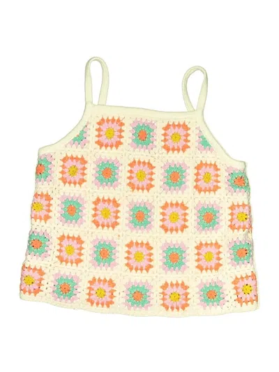 Pre-owned Art Class Kids' Sleeveless Blouse In Yellow
