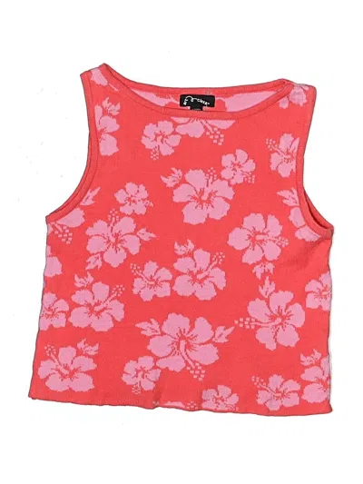 Pre-owned Art Class Kids' Sleeveless T-shirt In Pink