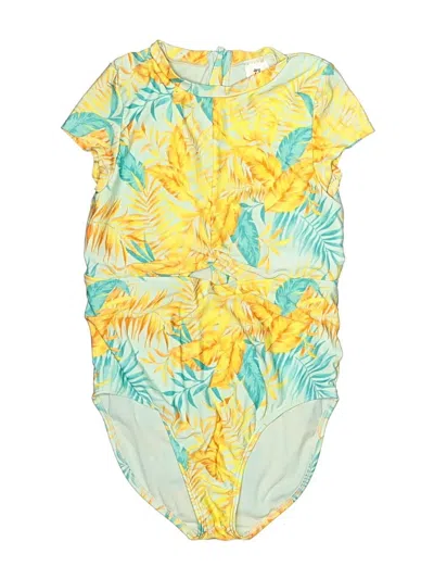 Pre-owned Art Class Kids' Swimsuit Cover Up In Yellow
