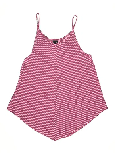 Pre-owned Art Class Kids' Tank Top Pink Halter Neckline Tops