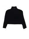 Art Class Turtleneck Sweater In Black