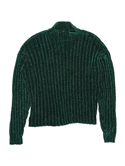 Pre-owned Art Class Kids' Turtleneck Sweater In Teal