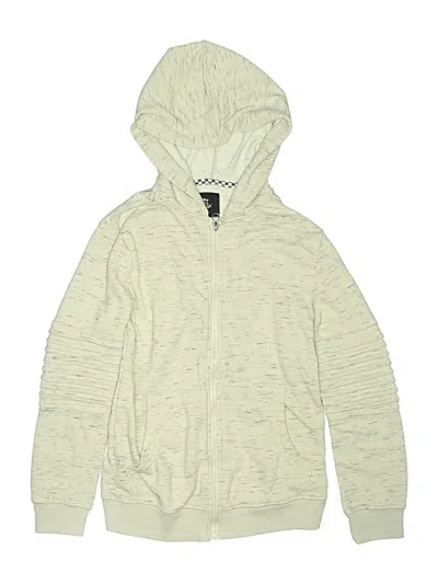 Pre-owned Art Class Kids' Zip Up Hoodie In Green