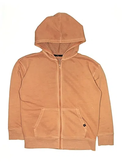 Pre-owned Art Class Kids' Zip Up Hoodie In Tan