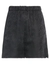Art Dealer . Woman Shorts & Bermuda Shorts Black Size Xs Silk In Black