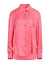 Art Dealer . Woman Shirt Pink Size Xs Silk