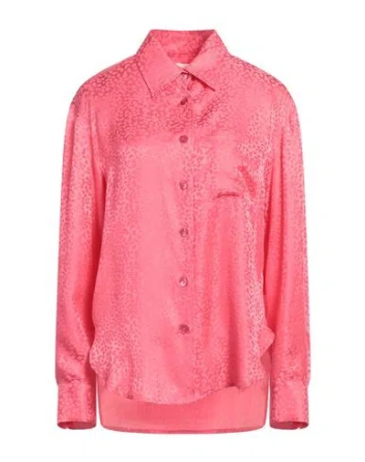 Art Dealer . Woman Shirt Pink Size Xs Silk