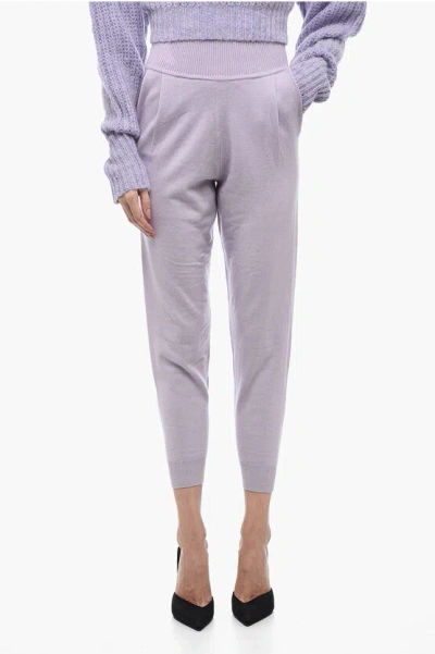 ART ESSAY CASHMERE MAYA JOGGERS PANTS WITH PLEATS
