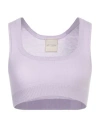 Art Essay Woman Top Lilac Size S Cashmere In Purple