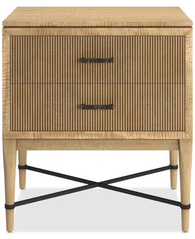 A.r.t. Furniture Loft 24" Wood 2-drawer Nightstand In Brown
