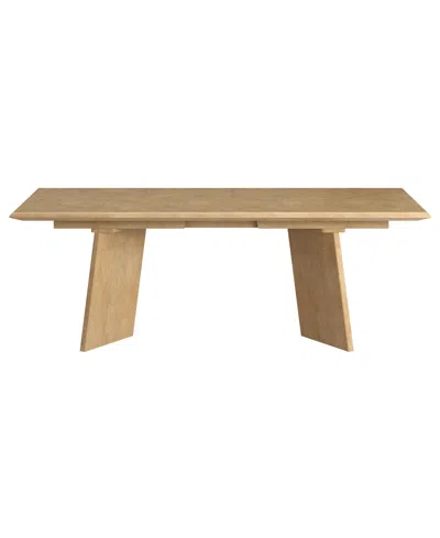 A.r.t. Furniture Loft 31" Wood Rectangle Dining Table In Brown