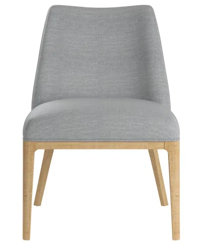 A.r.t. Furniture Loft 34" Fabric Upholstered Side Chair In Gray