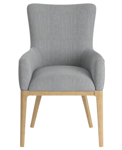 A.r.t. Furniture Loft 37" Fabric Upholstered Arm Chair In Gray