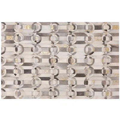 Art Hide Cowhide Area Rug In Gray