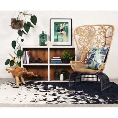 Art Hide Degrade Rug In Blue