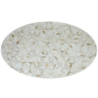 Art Hide Flores Rug In Cream