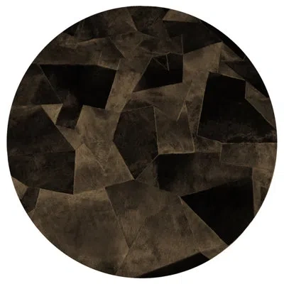 Art Hide Fragments Rug - Coffee Bean 3.0m In Brown