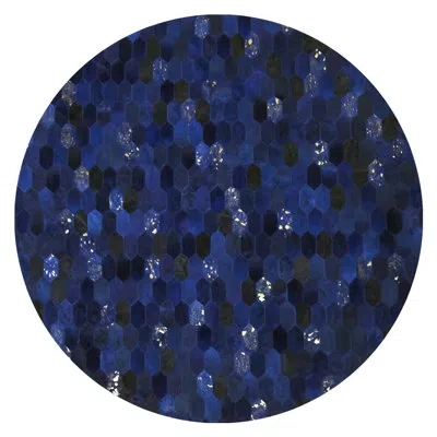 Art Hide Hornet Circulo - Blue 4'11” Diameter