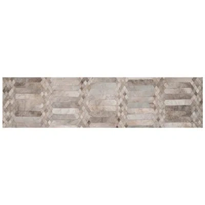 Art Hide Largo Runner - Quarry 31" X 72" In Gray