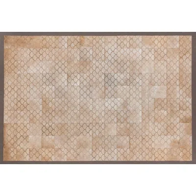 Art Hide Luneta Cowhide Area Rug In Brown