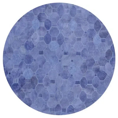 Art Hide Oleada Rug In Blue