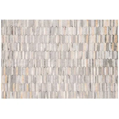 Art Hide Olio Rug In Gray
