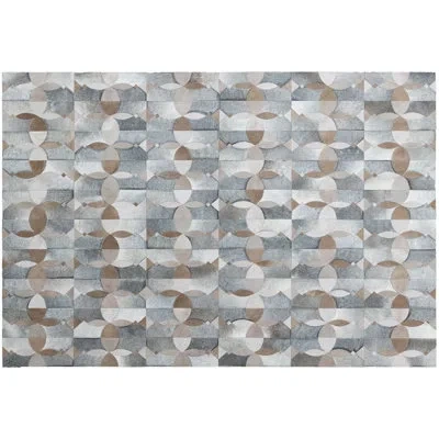 Art Hide One-of-a-kind Rectangle  Cowhide Area Rug In Gray;taupe