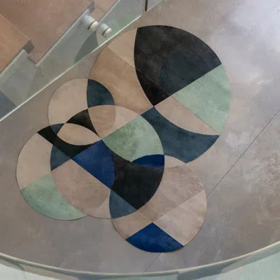 Art Hide Paolina B Adriatico - 2.0m – 6'6” Diameter In Multi