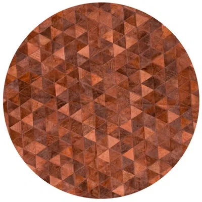Art Hide Trilogia Rug In Orange