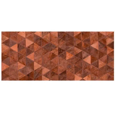 Art Hide Trilogia Runner - Terracotta In Brown