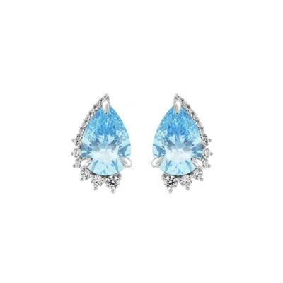 Artē Madrid Women's Blue Casa Real Celeste Earrings
