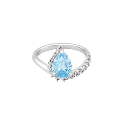 Artē Madrid Women's Blue Casa Real Celeste Ring